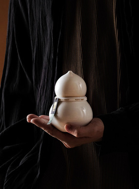 Gourd Scented Candle |「福禄」白瓷葫芦 香薰蜡烛 东方人文设计