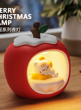 Merry Christmas | 圣诞系列夜灯 拍打开关 亮度调节 可悬挂设计