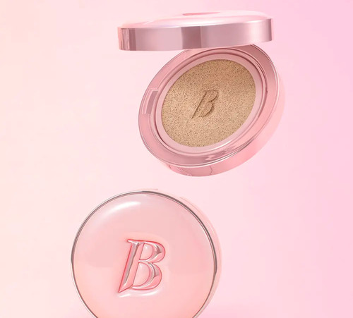 韩国BANILACO芭妮兰essence pink粉色精华气垫粉底持久不脱妆遮瑕