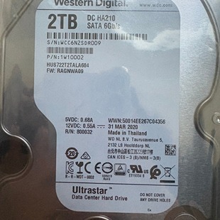 2TB企业级HUS722T2TALA604企业级硬盘7200转3.5寸128M