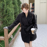 2025新货极简灰色毛呢大衣179-1107-P245-K358，女装毛呢外套，浙宝179