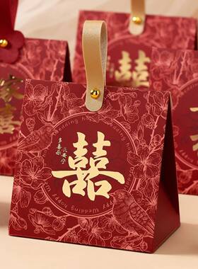 结婚专用喜糖盒婚礼装糖