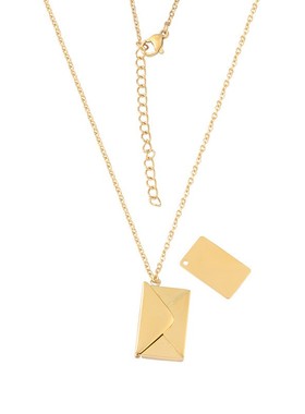 夏秋赠闺蜜卡片信件邮件形吊坠