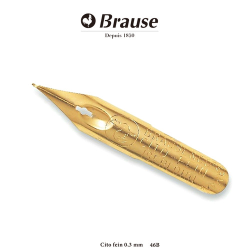 金属笔尖Brause蘸水笔英文书法