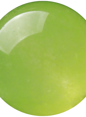 diy绿色玉髓半成品水晶散珠