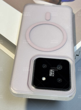 ins淡雅紫色适用Mate60华为Nova11手机壳12活力版ultra内置磁吸充电Pura70pro+简约10防摔40全包P70男女好看