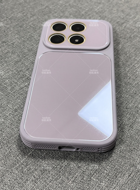 冰感大视窗玻璃壳适用OPPO FindX9Spro手机壳findx9香芋淡雅紫色x9pro带镜头膜简约纯色全包镜头新款高级感女