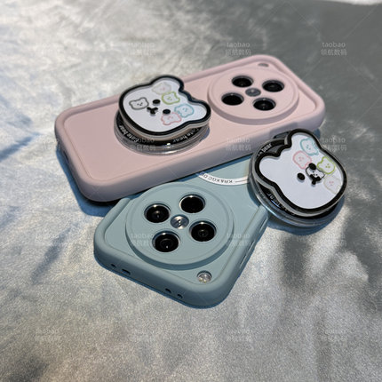 小熊头FIND X8适用OPPO磁吸支架Reno13手机壳K11男6创意12卡通9pro+全包A58软10硅胶5女7新款4爆A93S好看A1X