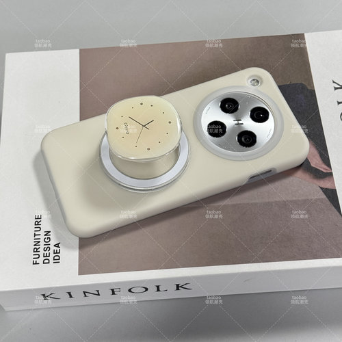 K80小米15时钟支架14Ultra手机壳13红米K70内置磁吸液态硅胶至尊版Poco果冻F7无线充电F6PRO高级感男女适用套