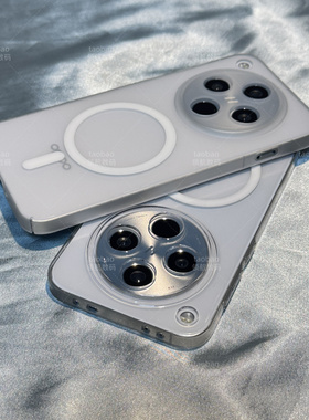 内置磁吸冰雾Reno13适用OPPO半透白色Find x8手机壳K12精孔X7ultra超薄K11X全包X6防摔PRO新款男女无线充电套