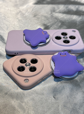 紫色怪物内置S20适用VIVO磁吸支架X200 PRO MINI手机壳X100s卡通Y200GT防摔X90全包S17新款S18硅胶S19男女V40