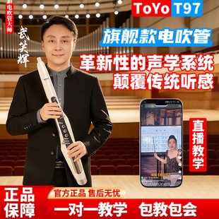 TOYO音悦师新款 T97电吹管乐器大全可置换萨克斯琵琶二胡竹笛子