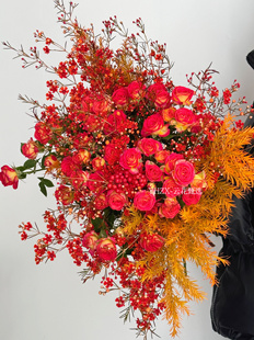 【云花甄选】搬家乔迁喜庆混搭花束包月鲜花送妈妈送女友情人节花