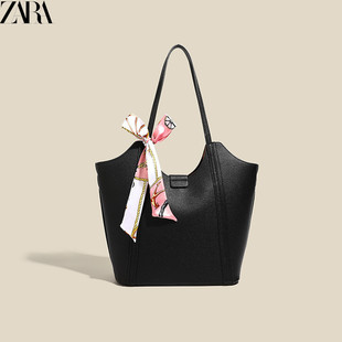 跨境女包托特大包包女新款时尚简约女士腋下包大容量通勤真皮