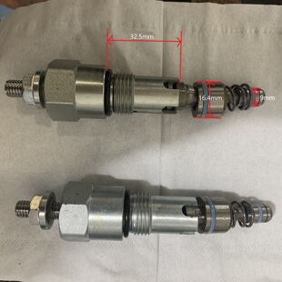 液压阀螺纹插装阀平衡阀块阀芯液压锁油缸保压