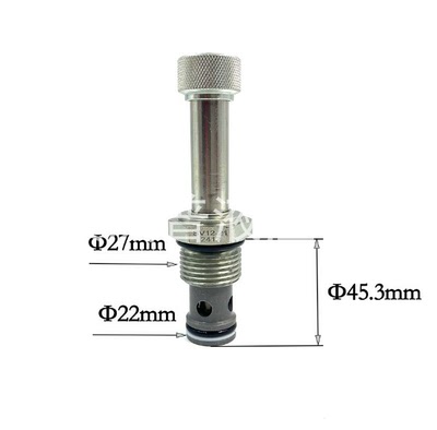 液压插装电磁阀二位二通常开换向阀DHF12-221 SV12-21 LSV12-2NOP