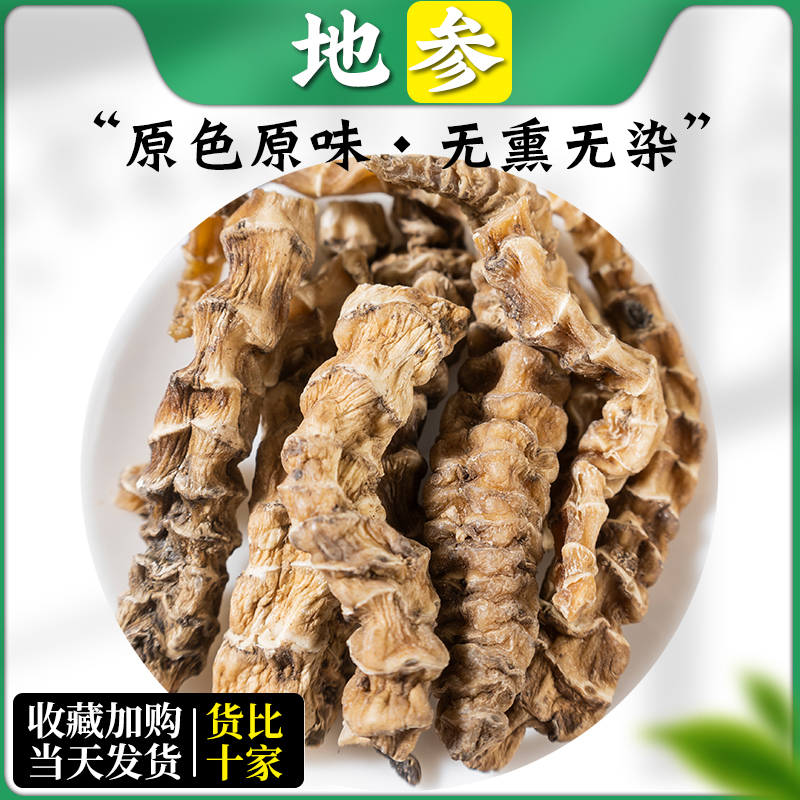 地参中药材正品地参500克包邮 虫草参 地龙菜 银条菜 地蚕子 地笋