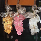 水晶葡萄串星星手工皂香皂桑葚贝壳香薰肥皂精油皂成品