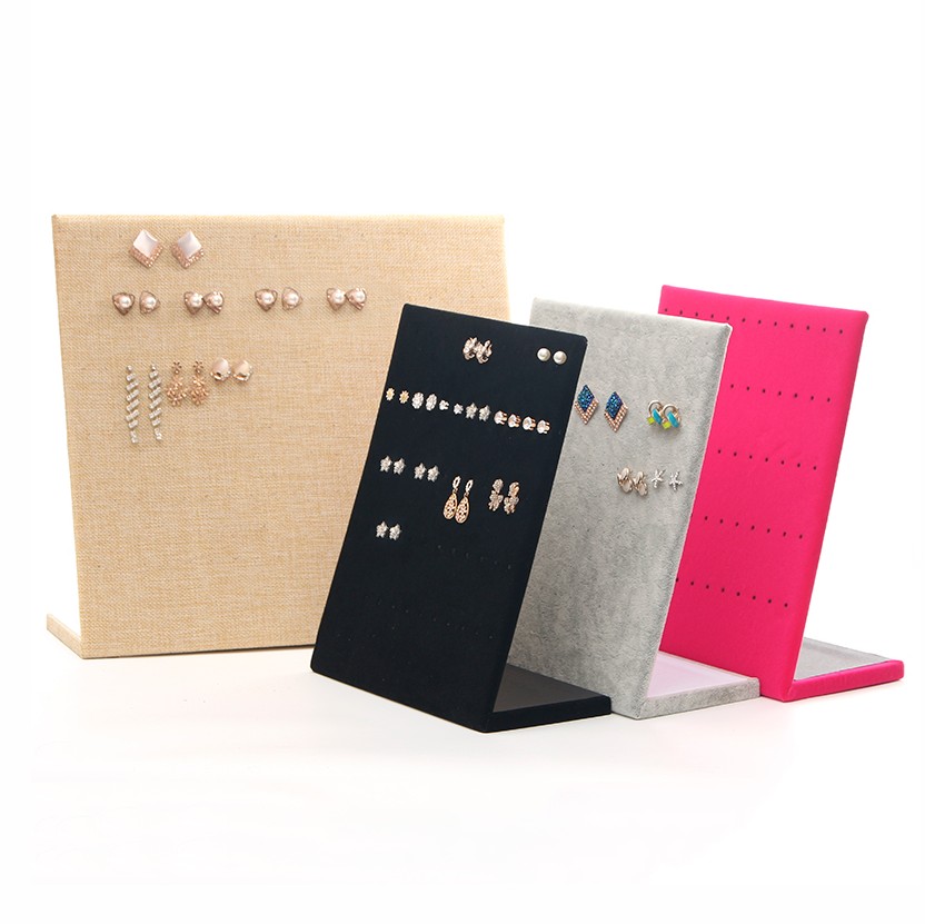 绒布耳环展示架首饰架珠宝