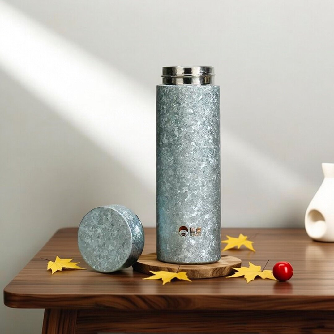 匡迪真空钛杯纯钛保温杯男女士便携水杯泡茶杯抗菌保鲜超轻礼盒装