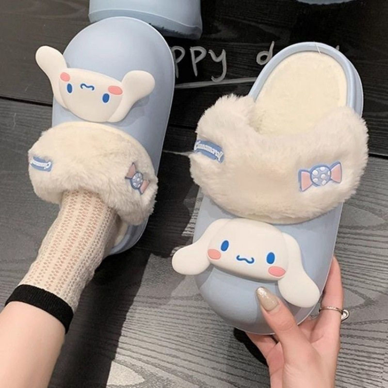 新款可拆卸棉拖鞋女外穿防水卡通可爱厚底防滑女士毛毛保暖棉拖鞋,女鞋,其他拖鞋,淘宝优惠券,粉丝福利购,淘宝优惠卷