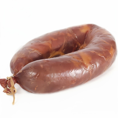 新疆伊犁草原哈萨克传统熏马肉