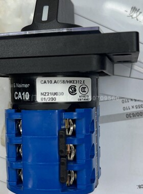 CA10 WAA177蓝系列kraus&naimer转换开关 CA10 WAA174-600 KN1