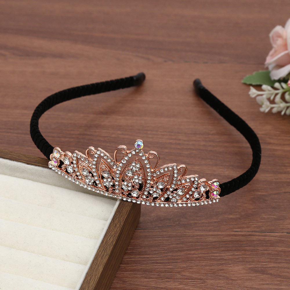 女士新品头箍防滑皇冠头窟发饰