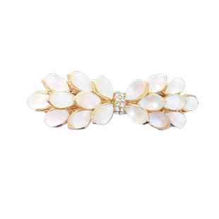 韩式发夹百搭蝴蝶结头横夹发量多弹簧夹适合短发发卡大号发夹头饰