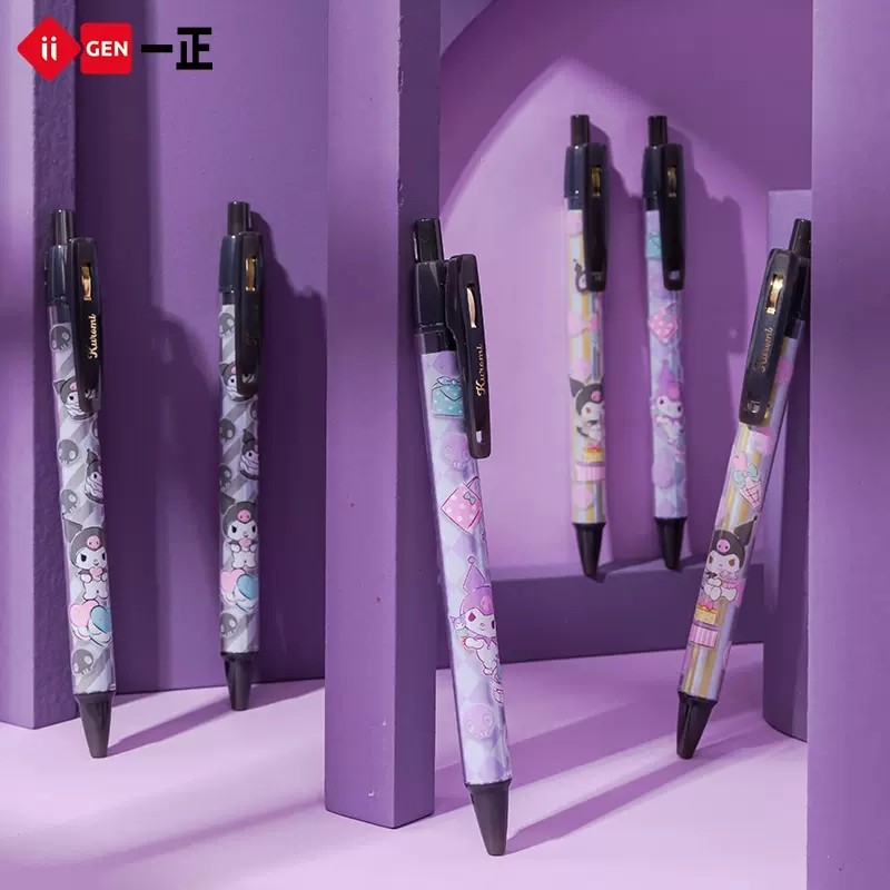 库洛米三丽鸥联名立体双层中性笔0.5mm黑色半针管型按动中性笔高颜值学生文具大耳狗水笔速干签字笔手帐笔,文具电教/文化用品/商务用品,中性笔,淘宝优惠券,粉丝福利购,淘宝优惠卷