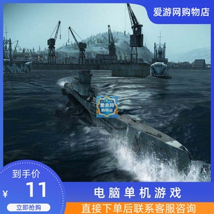 06猎杀潜航5大西洋之战正式完整版PC电脑单机游戏