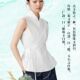 交领上衣大码 新中式 设计感背心无袖 系带显瘦简约时尚 300斤 女夏季