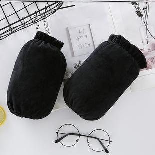 手衣秀套女袖筒配羽绒服袖套冬天男士罩袖护袖套袖短款金丝绒衣服