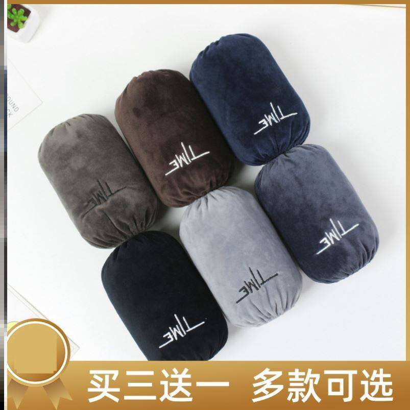 防脏灰色短款套袖羽绒服