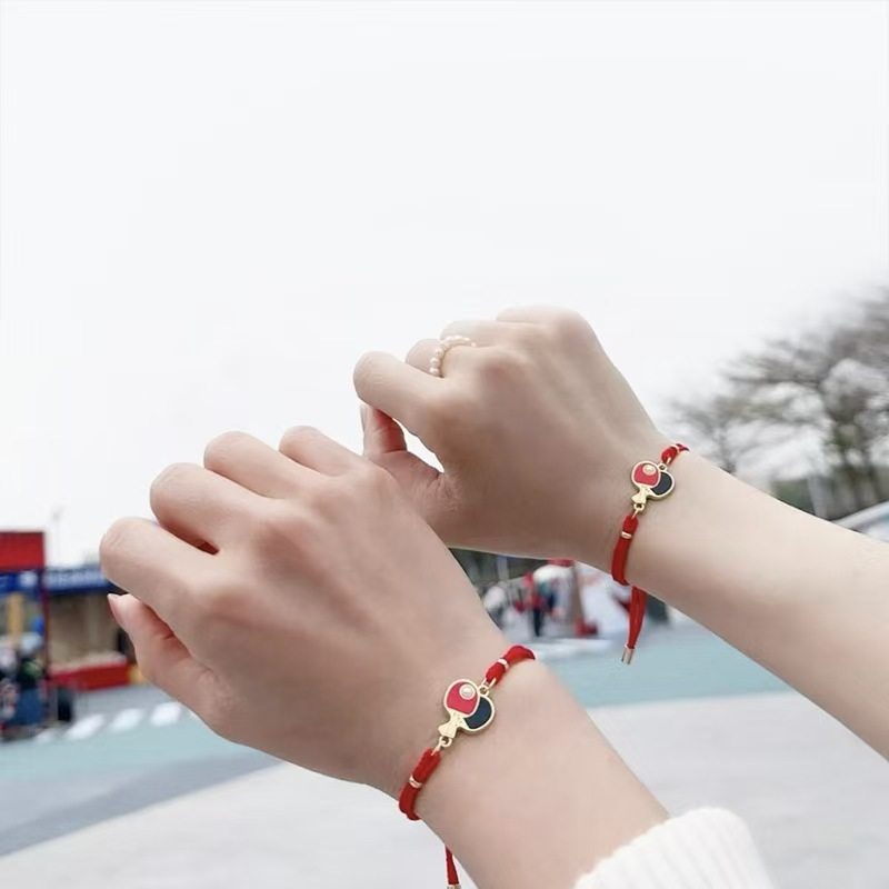 新品王楚钦孙颖莎5114乒乓球手链亚洲杯手链应援周边时尚纪念礼物