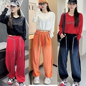 鬼步舞广场舞队服 女网红同款 曳步舞运动套装 宽松长袖 2025春秋新款