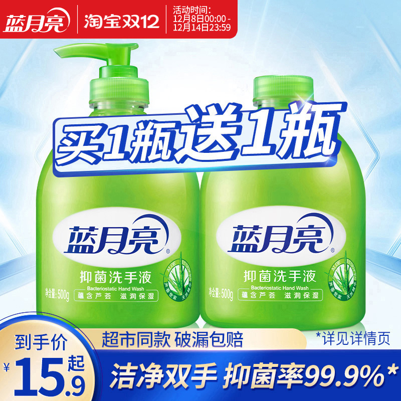 蓝月亮洗手液小瓶抑菌芦荟香