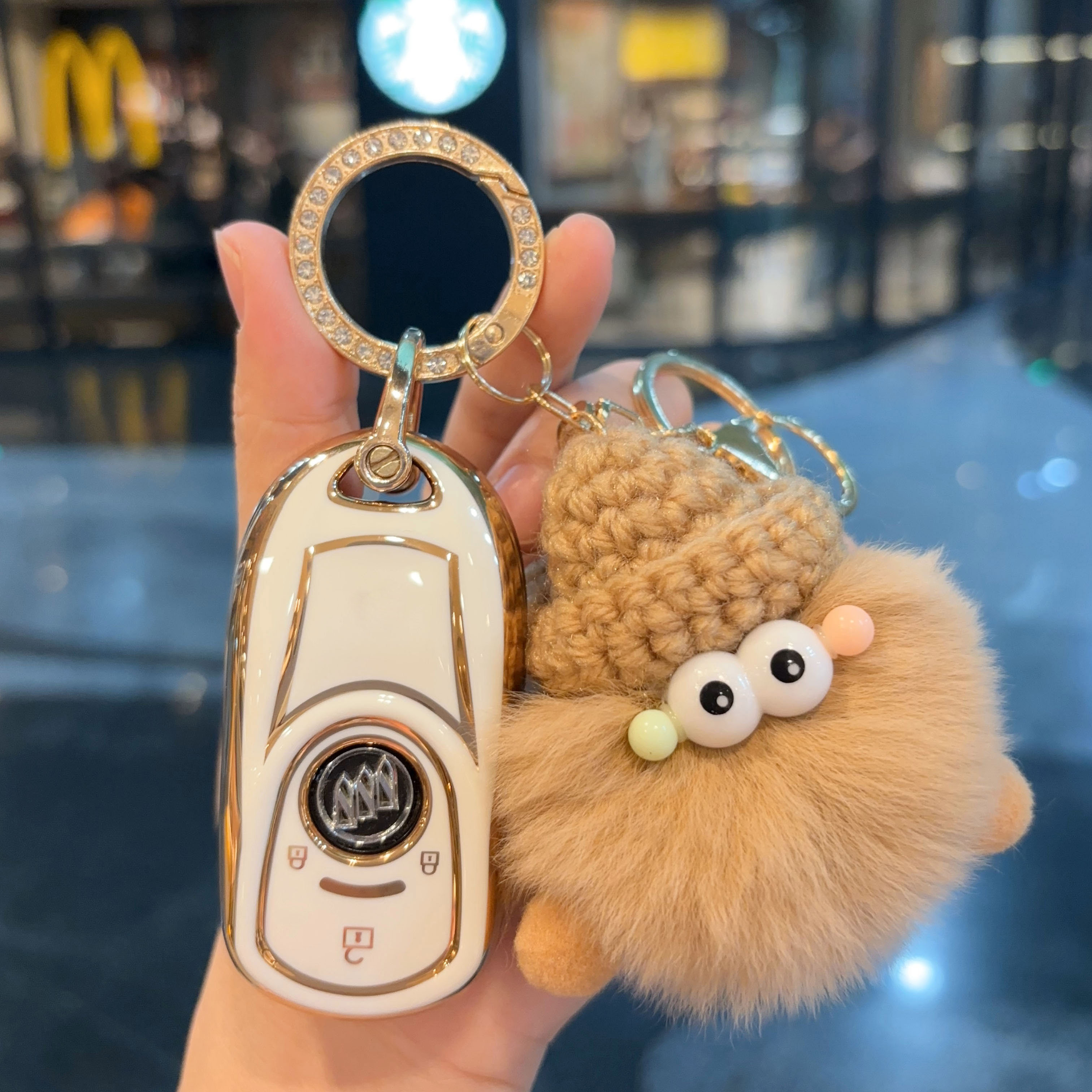 别克GL6专用钥匙套智能折叠