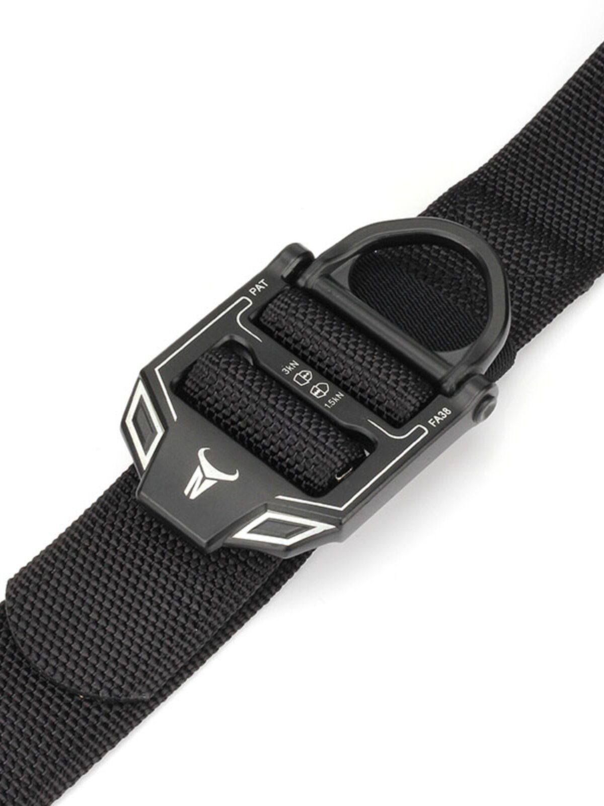 MULTIFUNCTIONAL TACTICAL RESCUE RAPPELLING BELT OUTDOOR TRAINING COMMUTING WEAR-RESISTANT NYLON BELT CASUAL MILITARY TRAINING QUICK UNLOCK