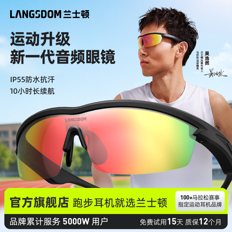 兰士顿AirNova智能音频眼镜耳机