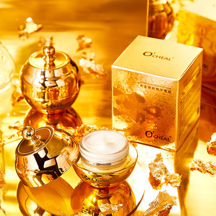 欧倩雅黄金赋颜精华眼霜补水保湿滋润紧致淡化细纹眼霜