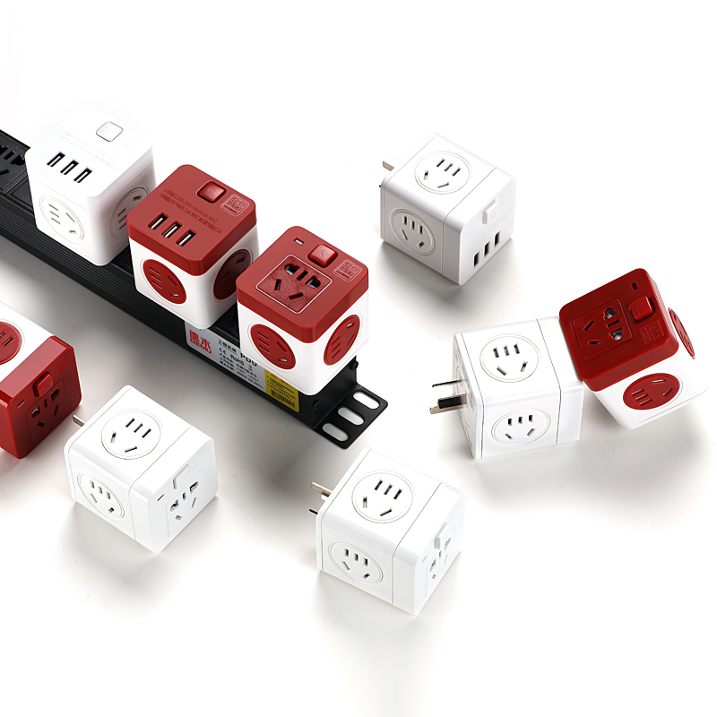 德木多功能家用扩展电源转换器