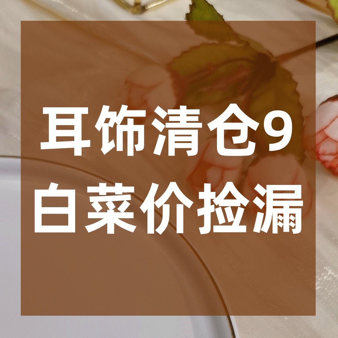 清仓玖 白菜价捡漏 耳环耳钉耳饰轻奢高级感饰品小众设计感