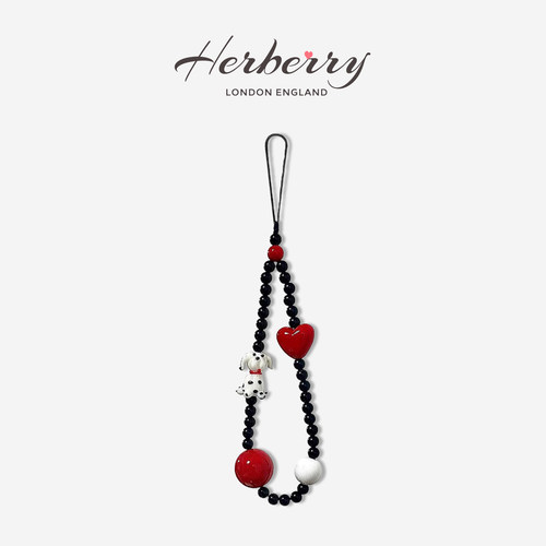 英国HERBERRY琉璃斑点狗串珠挂链