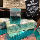 Sea 英国LUSH海洋之星沐浴香氛皂 背部祛痘精油皂 Vegetable
