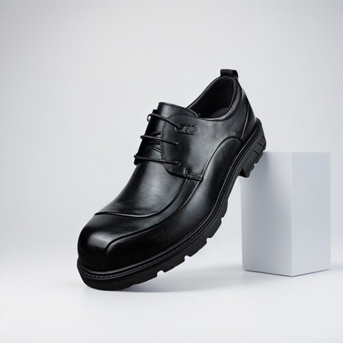 新款春秋男鞋真皮头层牛皮商务正装皮鞋男士休闲鞋时尚百搭英伦