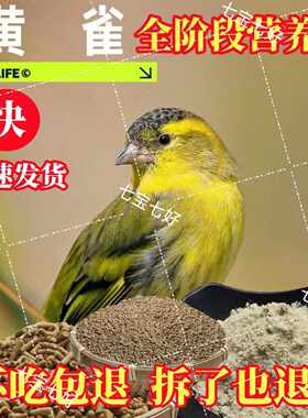 黄雀黄鸟专用食食谷面食鸟饲料