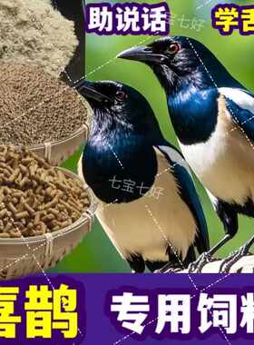 喜鹊粮食四喜饲料鸟食全鸟通用