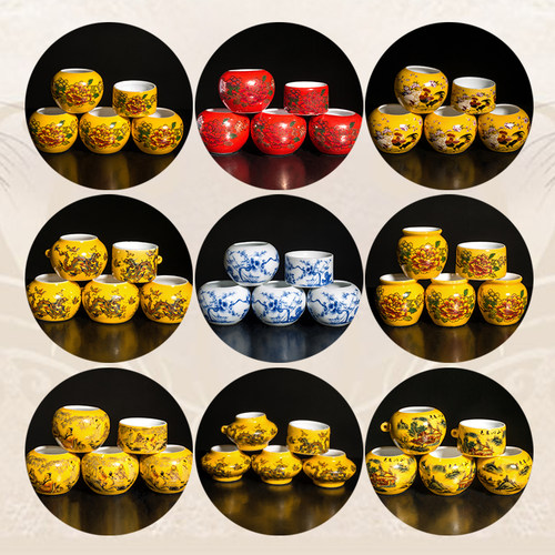 景德镇鸟食杯红子64配件包邮