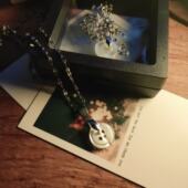 放学等我陈景深喻繁钛钢同款 纽扣项链周边